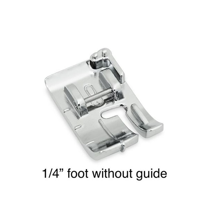 1/4" sewing machine foot without guide