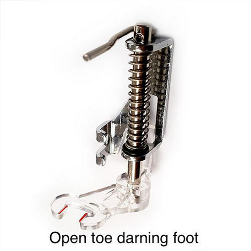 open toe darning foot for free motion quilting