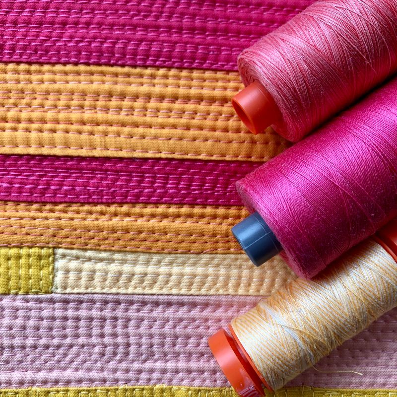 matchstick quilting thread selection